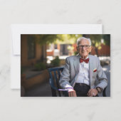 Eukalyptus-Foto-Gedenkkarte Dankeskarte (Rückseite)