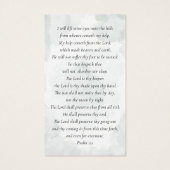 Eukalyptus-Foto-Gedenkkarte für Wasserfarben (Rückseite)