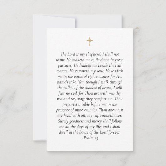 Eukalyptus-Foto-Gedenkkarte Mitteilungskarte (Rückseite)