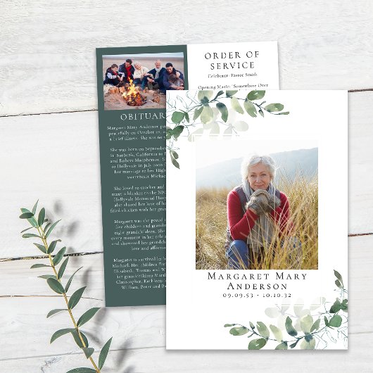 Eukalyptus-Foto-Gedenkprogramm Programm