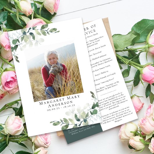 Eukalyptus-Foto-Gedenkprogramm Programm