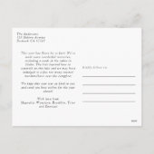 Eukalyptus Foto Gold Foil Frohe Weihnachten (Rückseite)