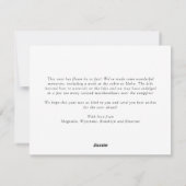 Eukalyptus Foto Gold Foil Frohe Weihnachten (Rückseite)