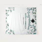 Eukalyptus Foto Grad Hintergrund Wandteppich (Vorderseite (Horizontal))