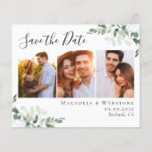 Eukalyptus-Foto Hochzeit speichern (Vorderseite)