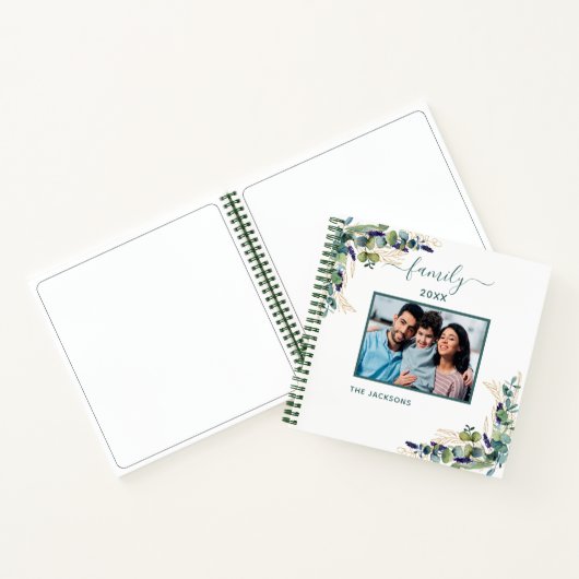 Eukalyptus-Foto Notizblock (Innenseite)