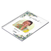 Eukalyptus-Foto Notizblock (Linke Seite)