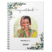 Eukalyptus-Foto Notizblock (Vorderseite)