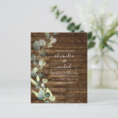 Eukalyptus-Foto Rustikale Hochzeit (Stehend Vorderseite)