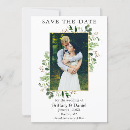 Eukalyptus-Foto Save The Date