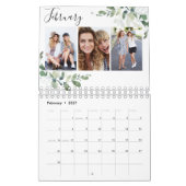 Eukalyptus-FotoCollage Kalender (Feb 2027)