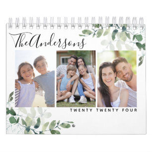Eukalyptus-FotoCollage Kalender