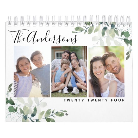 Eukalyptus-FotoCollage Kalender (Titelbild)
