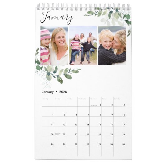 Eukalyptus-Fotokalender Kalender (Jan 2026)