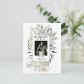 Eukalyptus Frame Foto-Gedenkkarte Postkarte (Stehend Vorderseite)