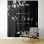 Eukalyptus Future Frau Brautparty Backdrop Wandteppich (Beispiel)