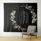 Eukalyptus Future Frau Foto Booth Hintergrund Wandteppich (Beispiel (Horizontal))