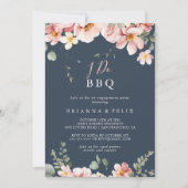 Eukalyptus Garden Floral I GRILLEN Engagement Part Einladung (Vorderseite)