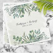 Eukalyptus Garden Wedding Serviette