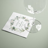 Eukalyptus-Gastgeschenk für Hochzeiten Serviette