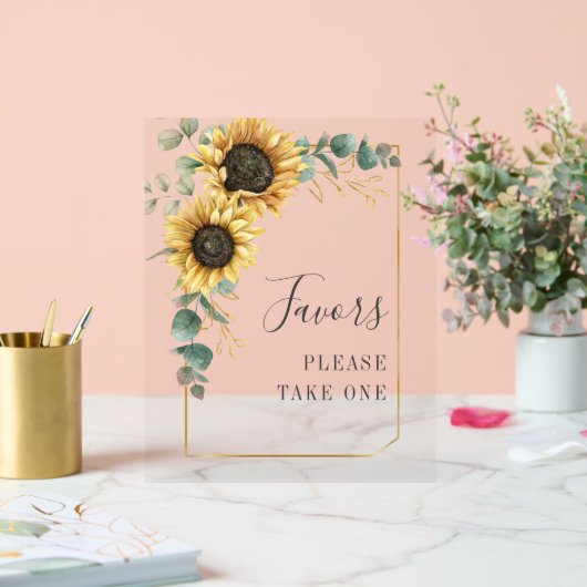 Eukalyptus-Gastgeschenke Hochzeiten Acrylschild (Hochzeit)