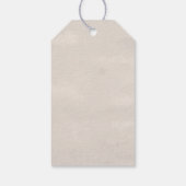 Eukalyptus-Gastgeschenke Hochzeiten Geschenkanhänger (Rückseite)