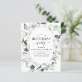 Eukalyptus Geburtstagspartei Blumenkohl-Rose (Stehend Vorderseite)