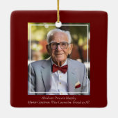 Eukalyptus Gedächtniskirche Keramikornament (Rückseite)