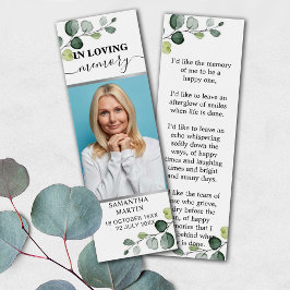 Eukalyptus-Gedenkfeier Lesezeichen