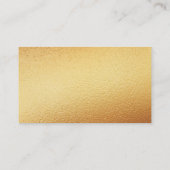 Eukalyptus Geometric Gold Foil Wedding Platzkarte (Rückseite)