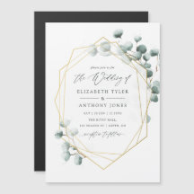 Eukalyptus Geometric Wedding