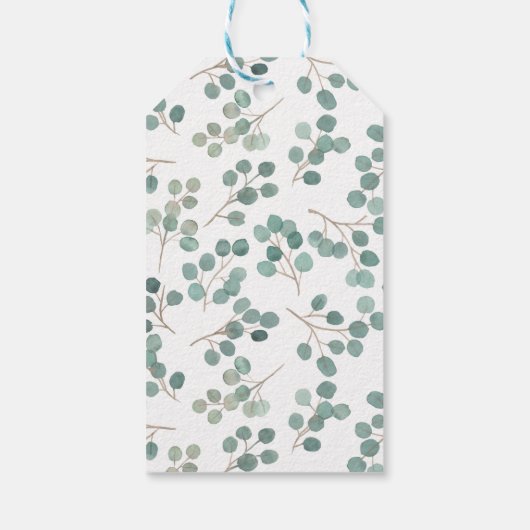 Eukalyptus Geschenkanhänger (Rückseite)