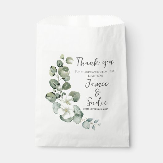 Eukalyptus Geschenktütchen (Vorderseite)