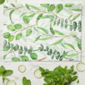 Eukalyptus Geschirrtuch (Gefaltet)