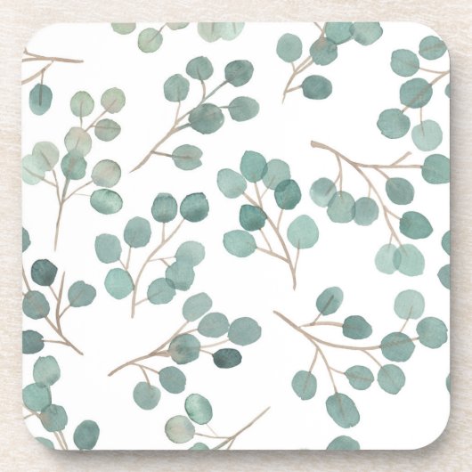Eukalyptus Getränkeuntersetzer (Vorderseite)