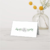 Eukalyptus-Gipskraut-Platzkarten Platzkarte (Rückseite)