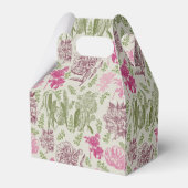 Eukalyptus-Girl-Babydusche Geschenkschachtel (Rückseite)