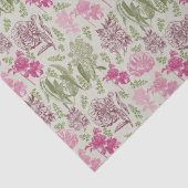 Eukalyptus-Girl-Babydusche Seidenpapier (Detail)