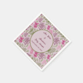 Eukalyptus-Girl-Babydusche Serviette (Ecke)