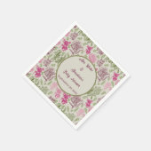 Eukalyptus-Girl-Babydusche Serviette (Ecke)