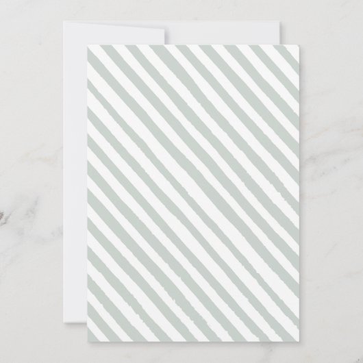 Eukalyptus-Girl-Dusche Einladung (Rückseite)