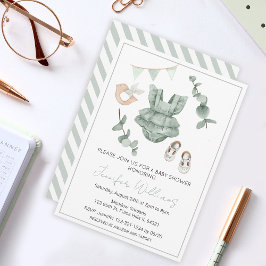 Eukalyptus-Girl-Dusche Einladung