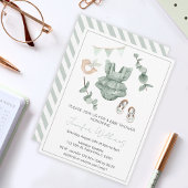 Eukalyptus-Girl-Dusche Einladung