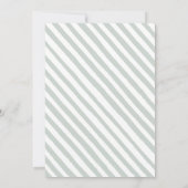 Eukalyptus-Girl-Dusche Einladung (Rückseite)