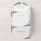 Eukalyptus-Glitzer All In One Einladung (Außenbereich)