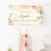 Eukalyptus-Glitzer Banner (Insitu)