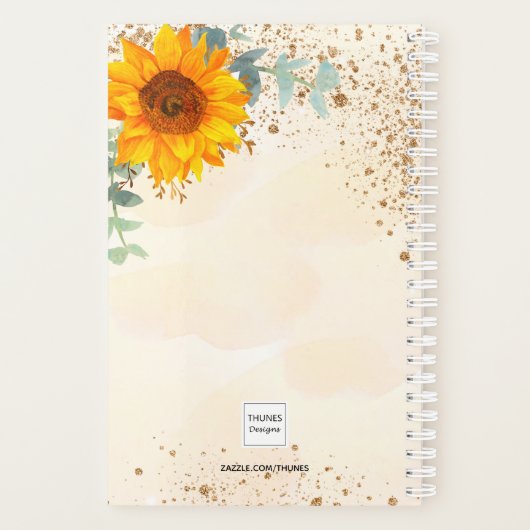 Eukalyptus-Glitzer Planer (Rückseite)