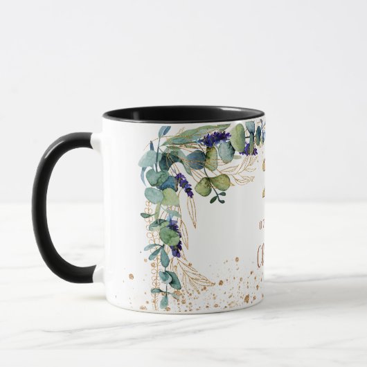 Eukalyptus-Glitzer Tasse (Links)