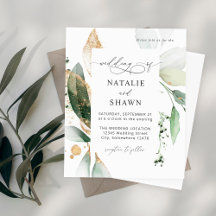 Eukalyptus Glow Gold Wedding