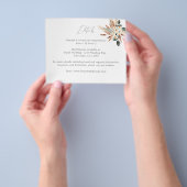 Eukalyptus Glow Gold Wedding Flyer (Gruppe)